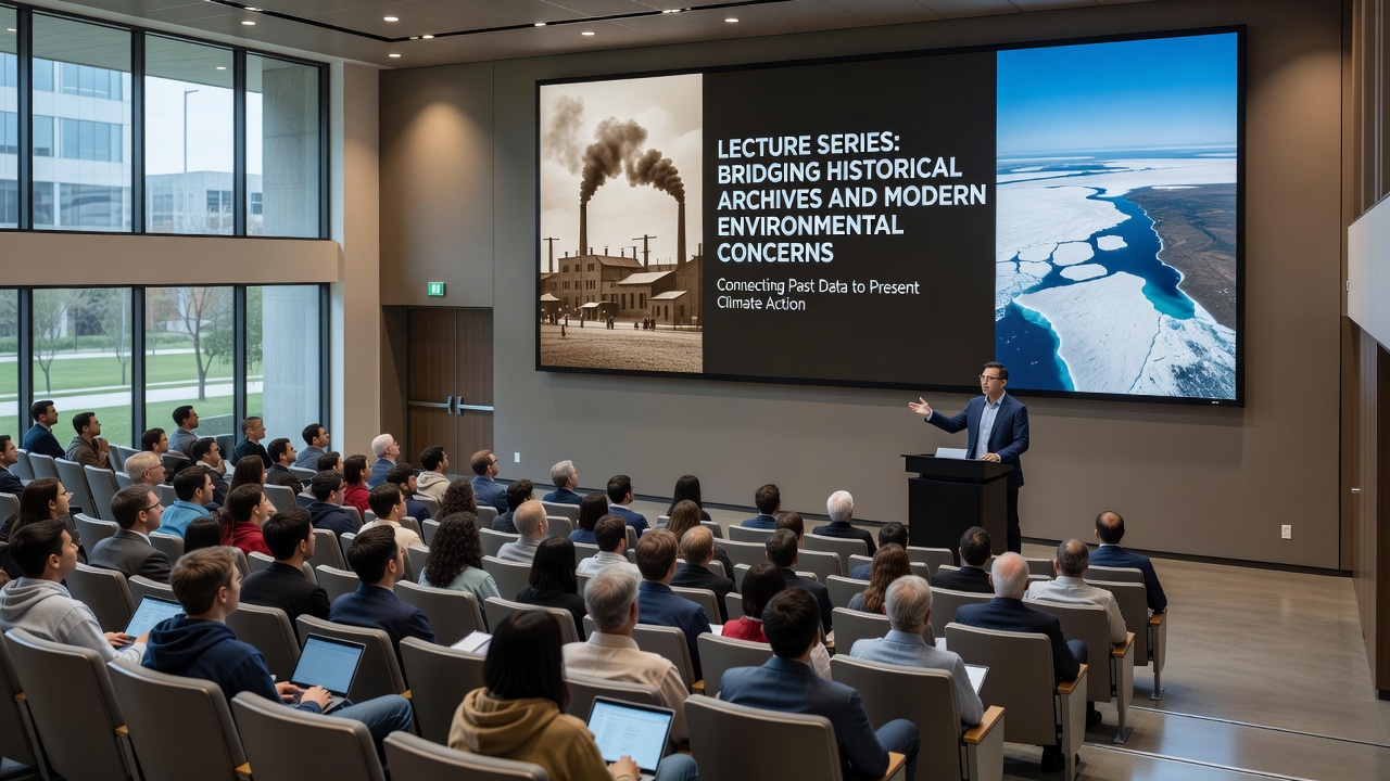 Lecture Series Bridges Gap Between Historical Archives and Modern Environmental Concerns