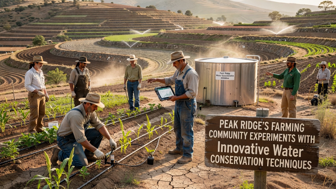 Peak Ridge Agricultural Groups Launch Trials of Advanced Water Management Systems